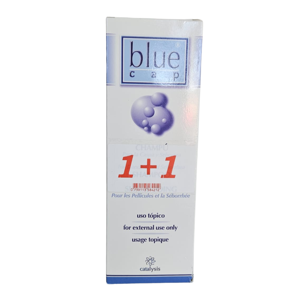 Pachet sampon Blue Cap, 2 x 400 ml