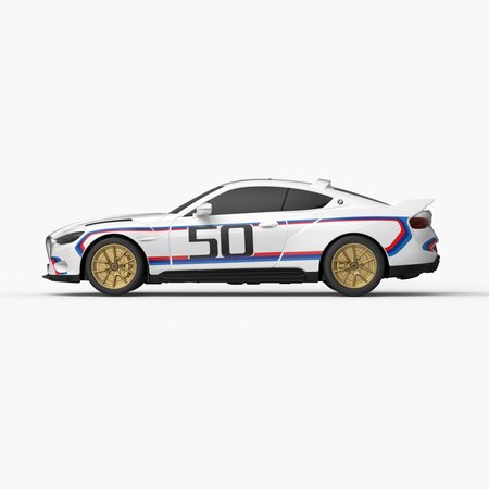 Masina cu telecomanda, scara 1:24, BMW 3.0 CSL, 6 ani+, Rastar 734188