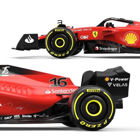 Masina cu telecomanda, scara 1:12, Ferrari F1-75, 6 ani+, Rastar 734198