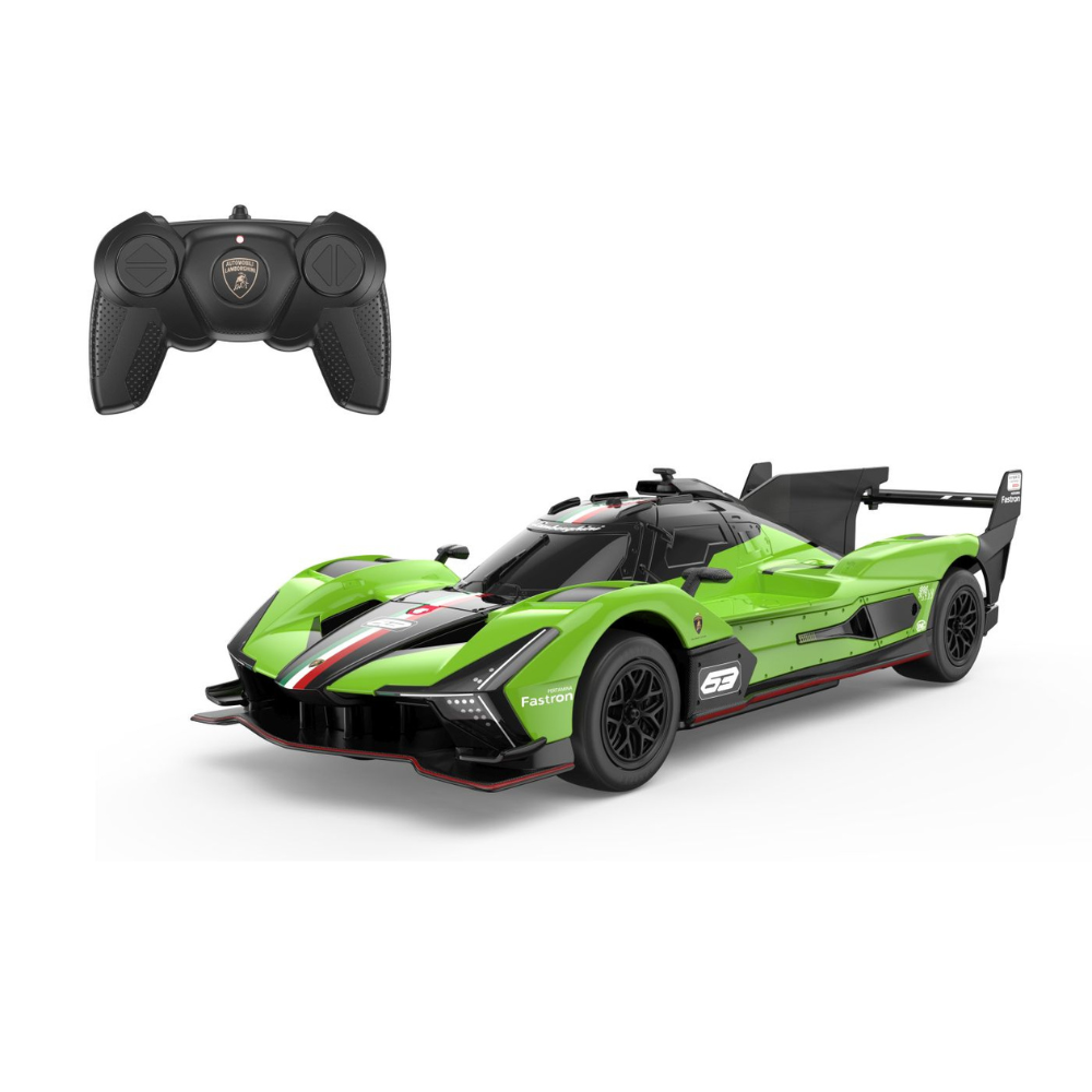 Masina cu telecomanda, scara 1:24, Lamborghini SC 63, 6 ani+, Rastar
