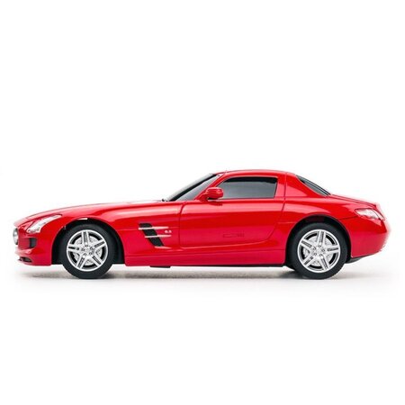 Masina cu telecomanda, scara 1:24, Mercedes-Benz SLS AMG, 6 ani+, Rastar 734293