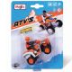ATV metalic cu sistem pull back, Diverse culori, 3 ani+, Maisto 734468