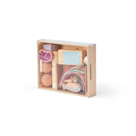 Jucarie din lemn, Alimente Bucatarie, 3 ani+, Kids Concept 734519