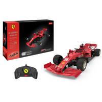 Masinuta construibila cu telecomanda, scar 1:16, Ferrari SF1000, 8 ani+, 65 piese, Rastar