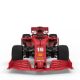 Masinuta construibila cu telecomanda, scar 1:16, Ferrari SF1000, 8 ani+, 65 piese, Rastar 734576
