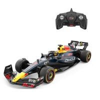 Masinuta construibila cu telecomanda, scara 1:16, Red Bull F1 RB19, 8 ani+, 55 piese, Rastar