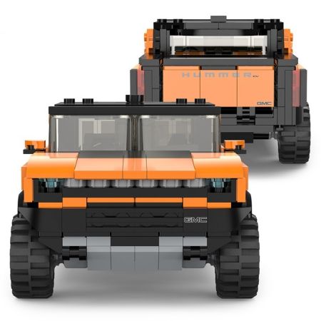 Masinuta construibila, scara 1:30, Hummer EV, 6 ani+, 431 piese, Rastar 734622