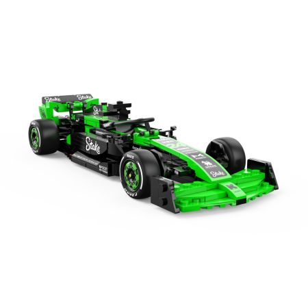 Masinuta construibila, scara 1:24, KICK Sauber C44 F1 Stake, 6 ani+, 333 piese, Rastar 734633