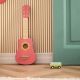 Jucarie din lemn, Chitara Flower Pink, 3 ani+, Kids Concept 734647