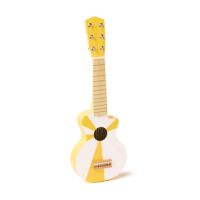 Jucarie din lemn Chitara, Yellow/White, 3 ani+, Kids Concept