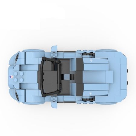 Masinuta construibila, scara 1:30, Maserati MC20 Cielo, 6 ani+, 370 piese, Rastar 734681