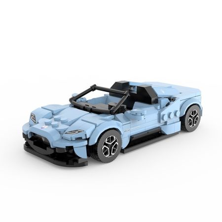 Masinuta construibila, scara 1:30, Maserati MC20 Cielo, 6 ani+, 370 piese, Rastar 734680