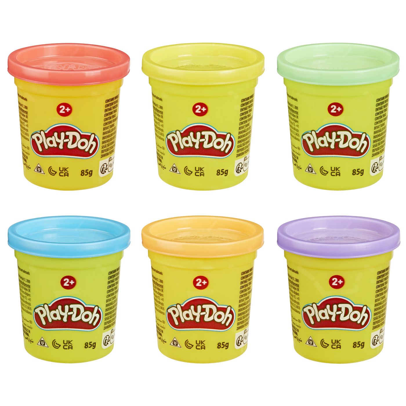 Cutie plastelina, Diverse culori, 2 ani+, 1 bucata, Play Doh