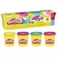 Set 4 cutii plastelina, 2 ani+, Play Doh 734729