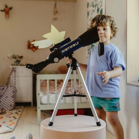 Telescop astronomic pentru copii, 7 ani+, Kidywolf 734760