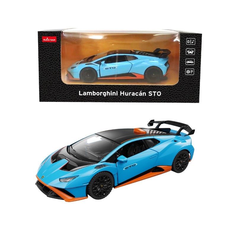 Masinuta metalica, scara 1:32, Lamborghini Huracan STO, Rastar