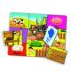 Joc educativ Edupuzzle, Engleza pentru prescolari, 3 ani+, Trefl 734977