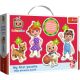 Puzzle CoComelon la joaca Baby Clasic, 2 ani+, 14 piese, Trefl 735003