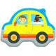 Puzzle Vehicule pentru transport Baby Clasic, 8 piese, Trefl 735028