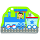 Puzzle Vehicule pentru transport Baby Clasic, 8 piese, Trefl 735029