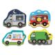 Puzzle Vehicule si Meserii Baby Clasic, 2 ani+, 18 piese, Trefl 735043