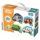 Puzzle Vehicule si Meserii Baby Clasic, 2 ani+, 18 piese, Trefl 735042