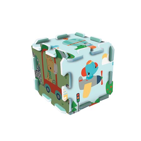 Puzzle de podea din spuma, Prietenii simpatici, 2 ani+, 8 piese, Trefl 735064