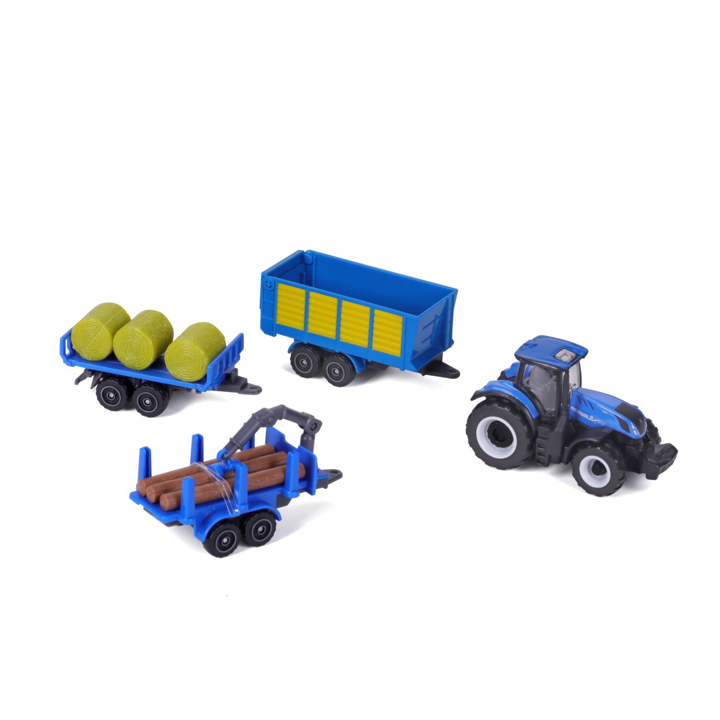 Set utilaje agricole New Holland pentru copii, 3 ani+, Maisto