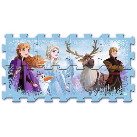 Puzzle de podea din spuma, Frozen 2, 2 ani+, 8 piese, Trefl 735070