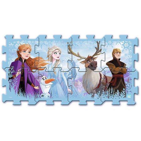 Puzzle de podea din spuma, Frozen 2, 2 ani+, 8 piese, Trefl 735070