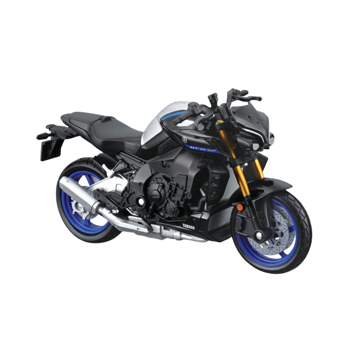 Motocicleta metalica Yamaha MT-10 SP, scara 1:18, 3 ani+, Maisto