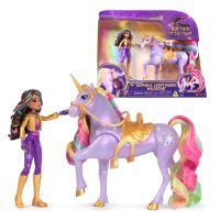 Set Papusa Sophia si Unicornul Lightstar, 4 ani+, Unicorn Academy