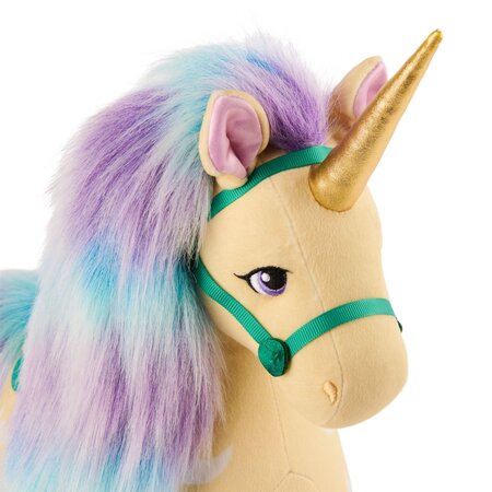 Jucarie de plus, Unicornul Leaf, 3 ani+, Unicorn Academy 735146
