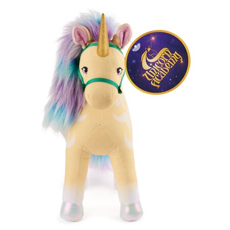 Jucarie de plus, Unicornul Leaf, 3 ani+, Unicorn Academy 735147
