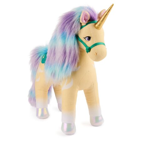 Jucarie de plus, Unicornul Leaf, 3 ani+, Unicorn Academy 735148