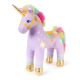 Jucarie de plus luminoasa, 38 cm, Unicornul Wildstar, 12 luni+, Unicorn Academy 735184