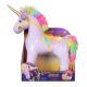 Jucarie de plus luminoasa, 38 cm, Unicornul Wildstar, 12 luni+, Unicorn Academy 735180