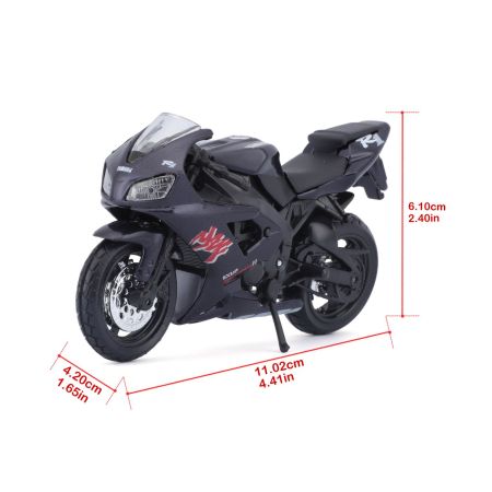 Motocicleta metalica Yamaha YZF-R1, scara 1:18, 3 ani+, Maisto 735194