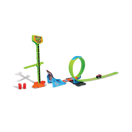 Set jucarie monster truck Cyber Racers Micro Monster Truck Show, 3 ani+, Maisto 735205