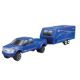 Set vehicul de tractare  Heartland Haulers cu remorca, 3 ani+, 1 bucata, Maisto 735232