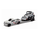 Set vehicul de tractare  Heartland Haulers cu remorca, 3 ani+, 1 bucata, Maisto 735225