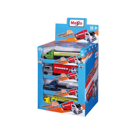 Camion transportor Highway Haulers metalic die-cast, 3 ani+, 1 bucata, Maisto 735249