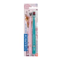 Periuta de dinti Ultra Soft, Roz, Winter Special Edition, 2 bucati, Curaprox