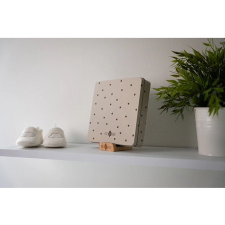 Cutie cu kit amprenta pentru bebelusi Square Pretty Hearts, Petit Artichaut 735308