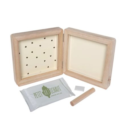 Rama dubla cu Kit amprenta Pretty Hearts, Petit Artichaut 735328