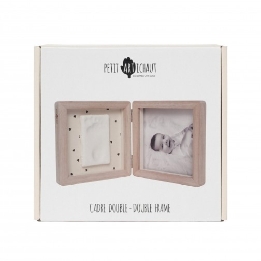 Rama dubla cu Kit amprenta Pretty Hearts, Petit Artichaut