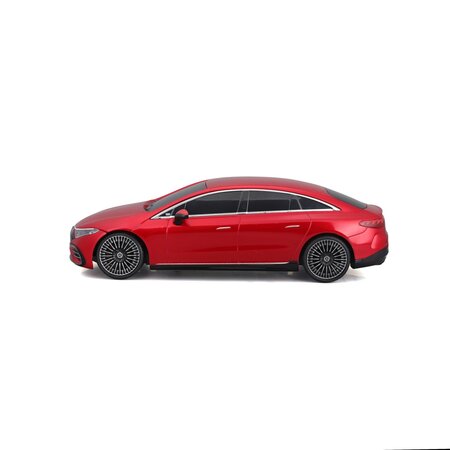Masinuta cu telecomanda Mercedes EQS, scara 1:24, Rosu, 6 ani+, Maisto 735342