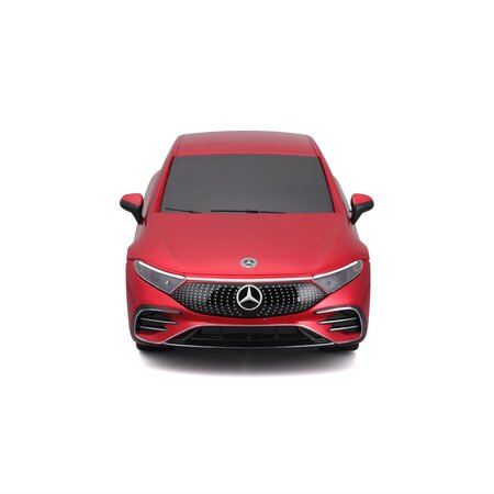 Masinuta cu telecomanda Mercedes EQS, scara 1:24, Rosu, 6 ani+, Maisto 735338