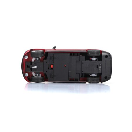Masinuta cu telecomanda Mercedes EQS, scara 1:24, Rosu, 6 ani+, Maisto 735340