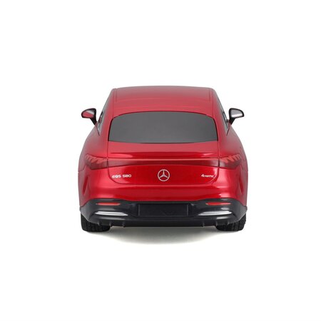 Masinuta cu telecomanda Mercedes EQS, scara 1:24, Rosu, 6 ani+, Maisto 735341